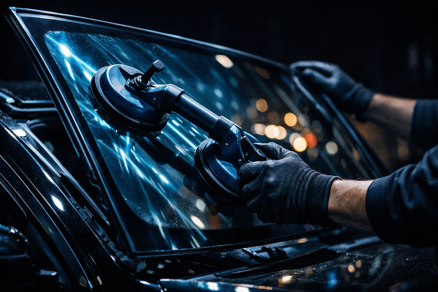 Замена стёкол автомобиля